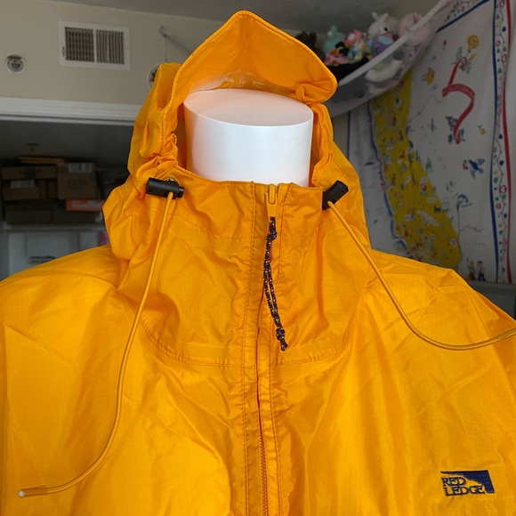 red ledge Yellow windbreaker size small - Picture 6 of 7